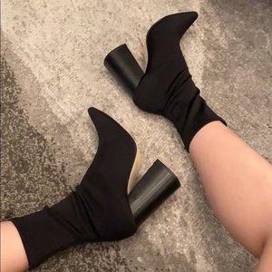 Brand New Steve Madden sock booties